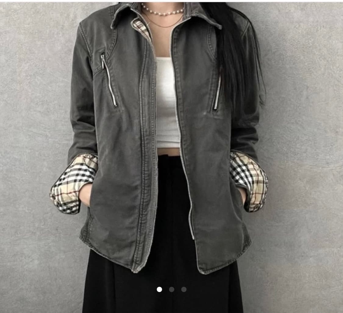 버버리 블랙라벨 워싱 자켓 상품이미지4