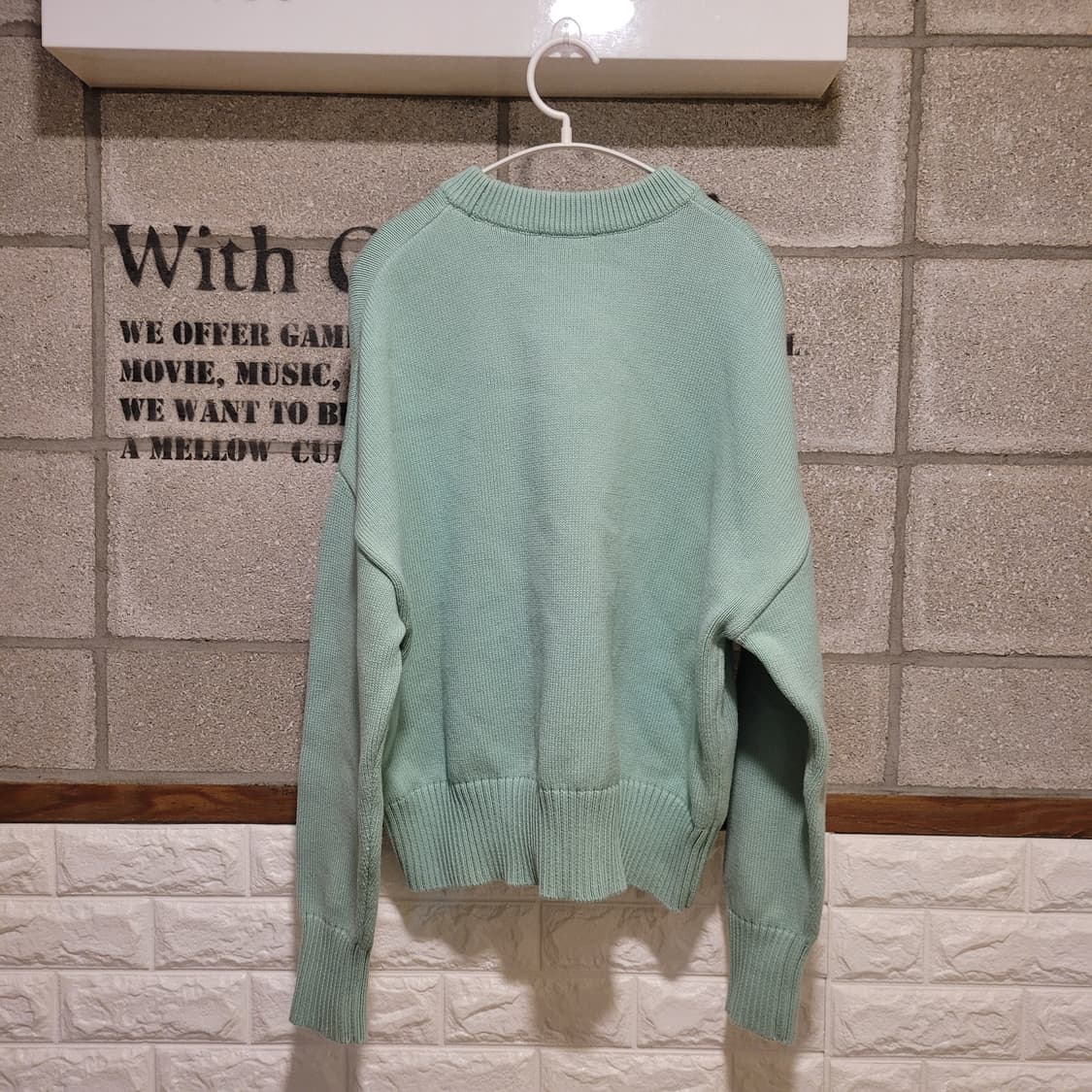 아미 빅하트로고 니트 S 상품이미지2