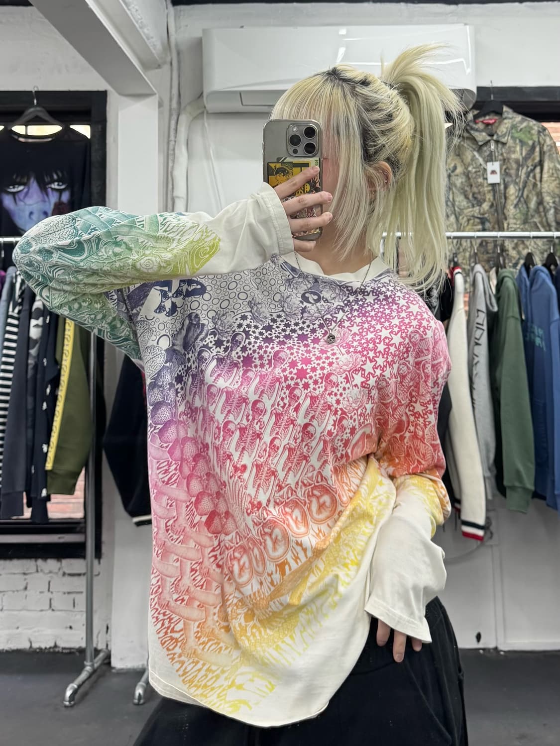 히스테릭 글래머 엠티 룸 롱슬리브 상품이미지2