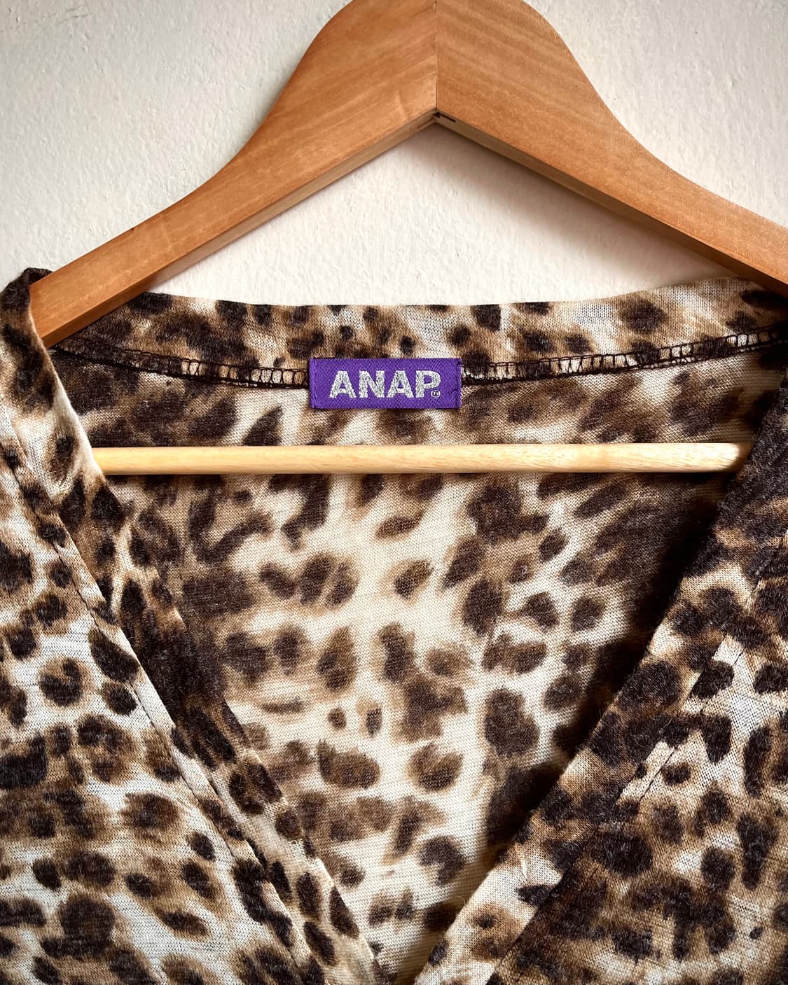 ANAP Japan Leopard Knit Cardigan  상품이미지4