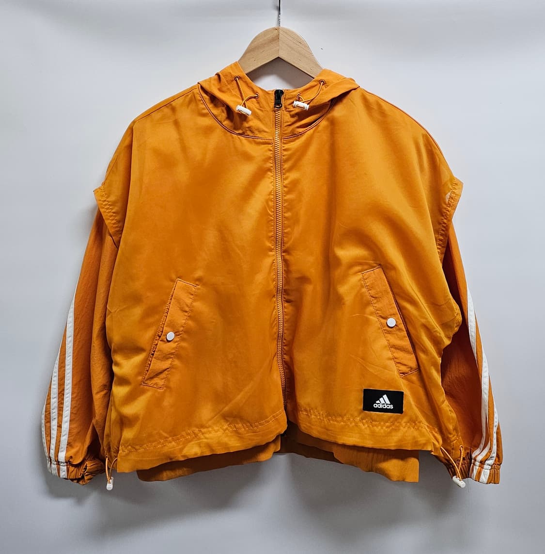 아디다스 여성 우븐 바람막이 트레이닝 셋업 M 상품이미지2