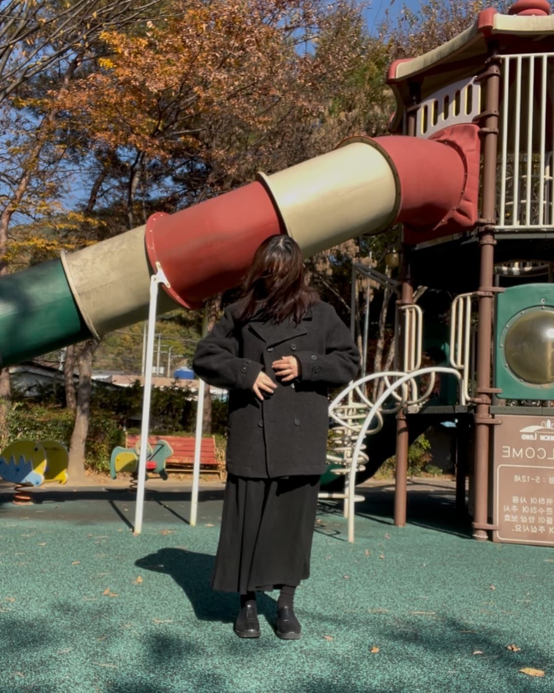 Pin-tuck Skirtfit Wide slack 상품이미지8