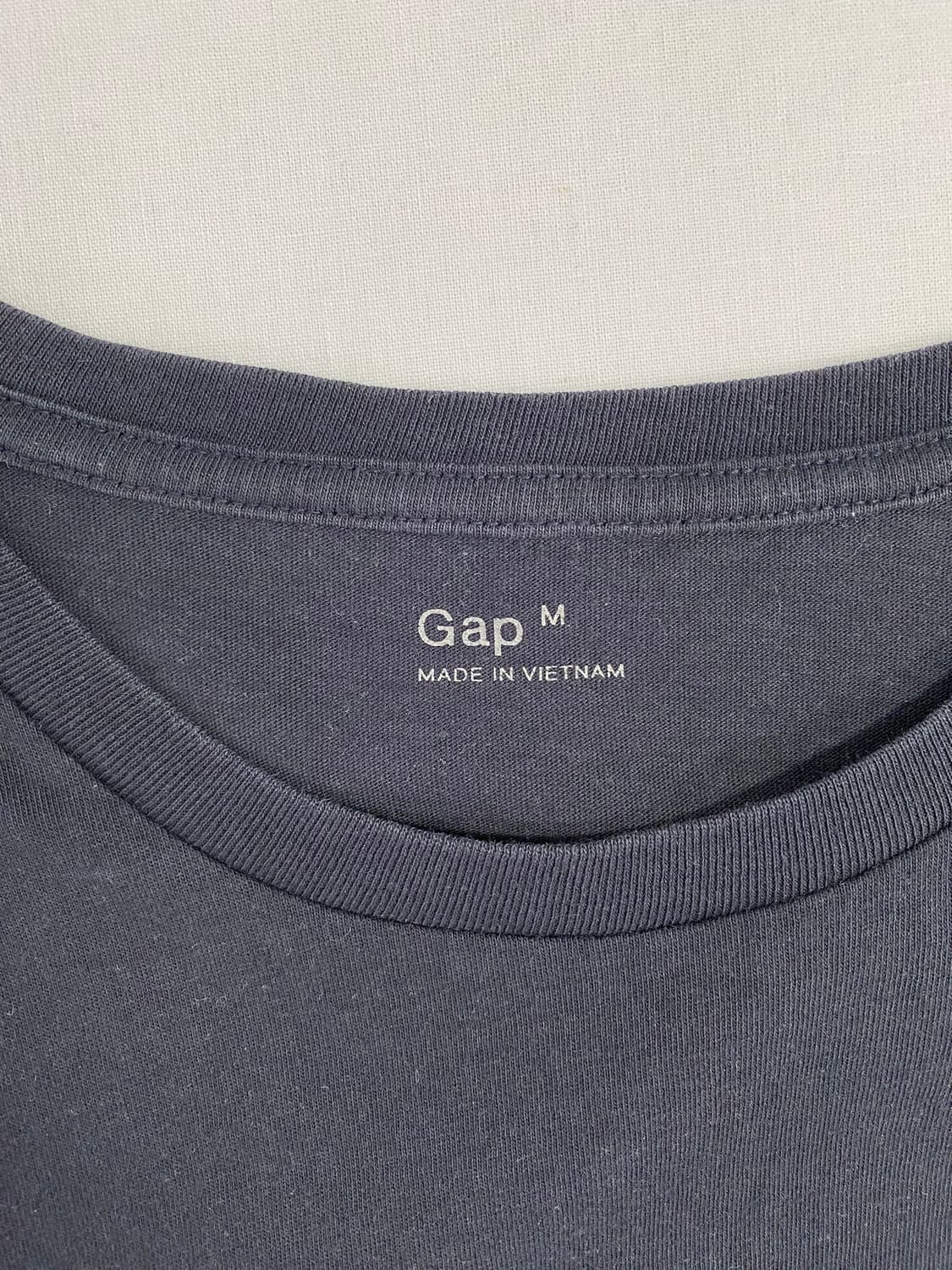 GAP 갭 블랙 반팔티 M <348> 상품이미지3