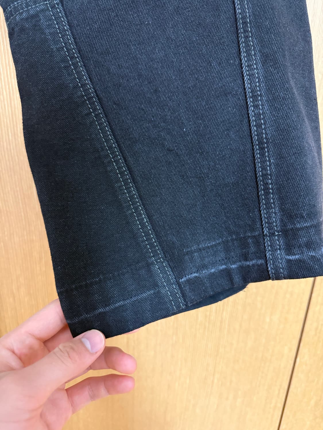 ETCE CURVED PANEL DENIM PANTS 2.0 (XL 새상 상품이미지2
