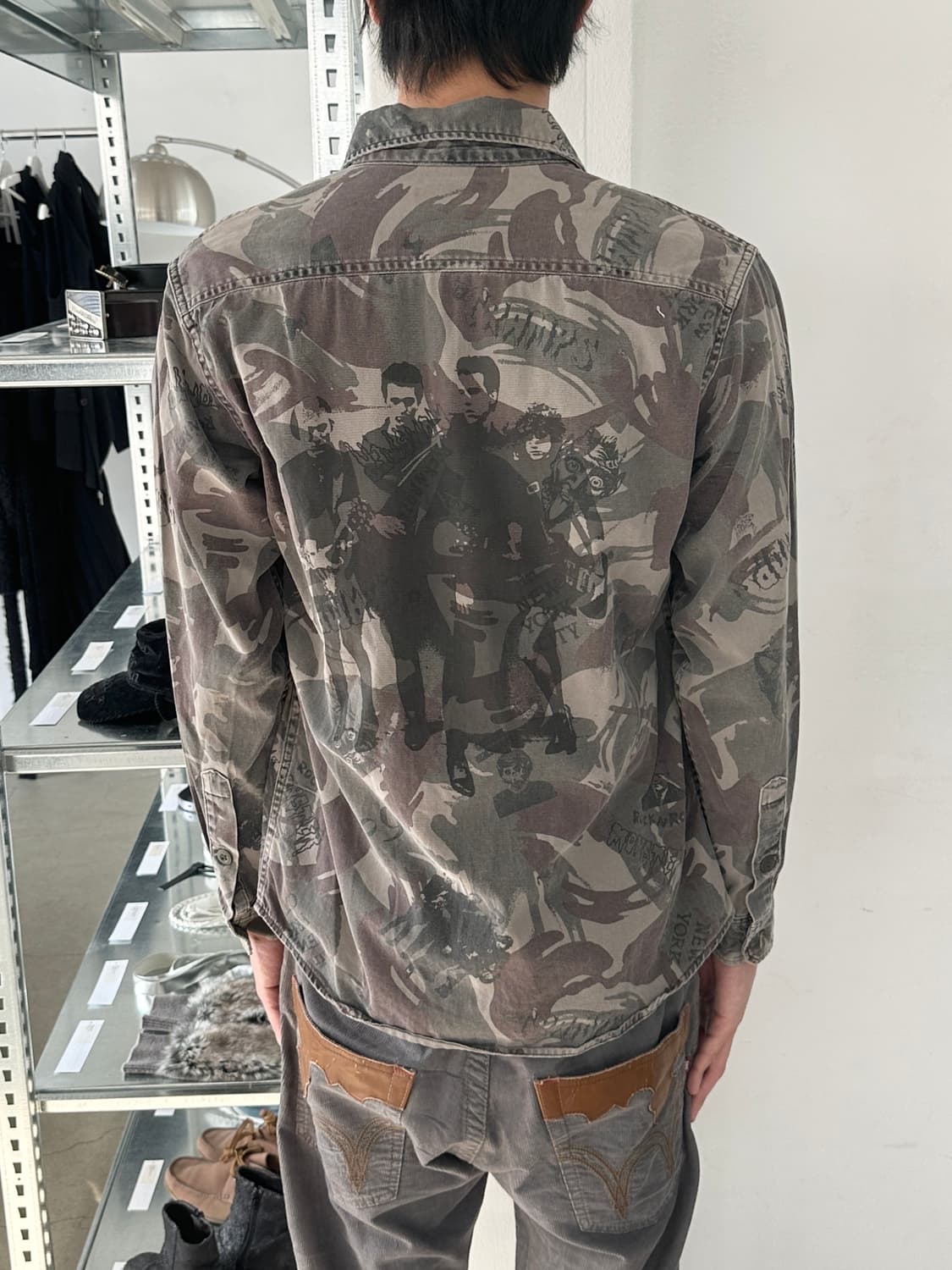 히스테릭 글래머 프린팅 카모 셔츠 상품이미지2