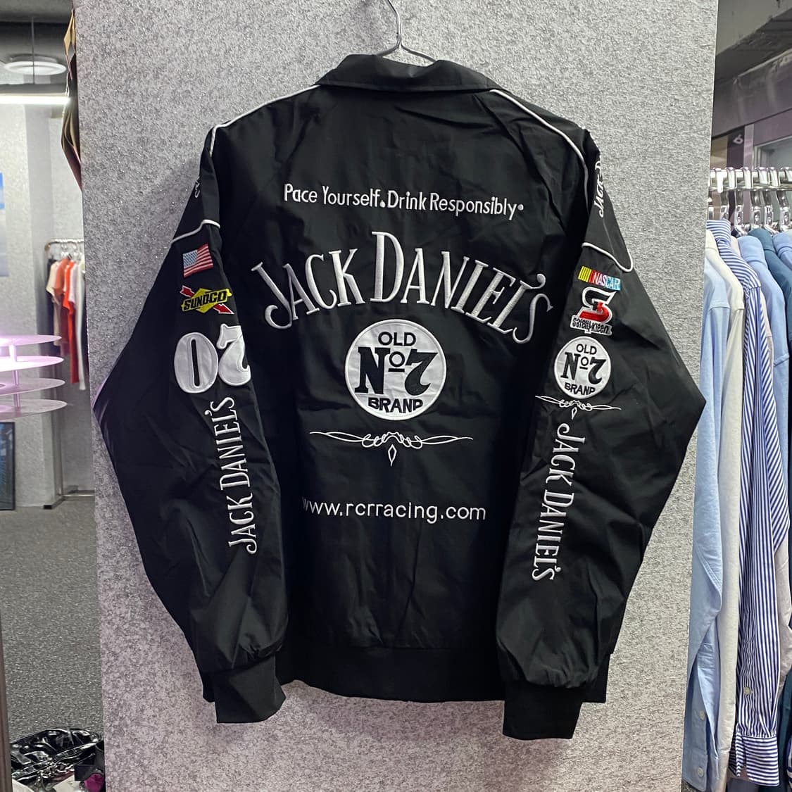 잭다니엘 멀티페치 레이싱 바람막이 B3261 상품이미지4