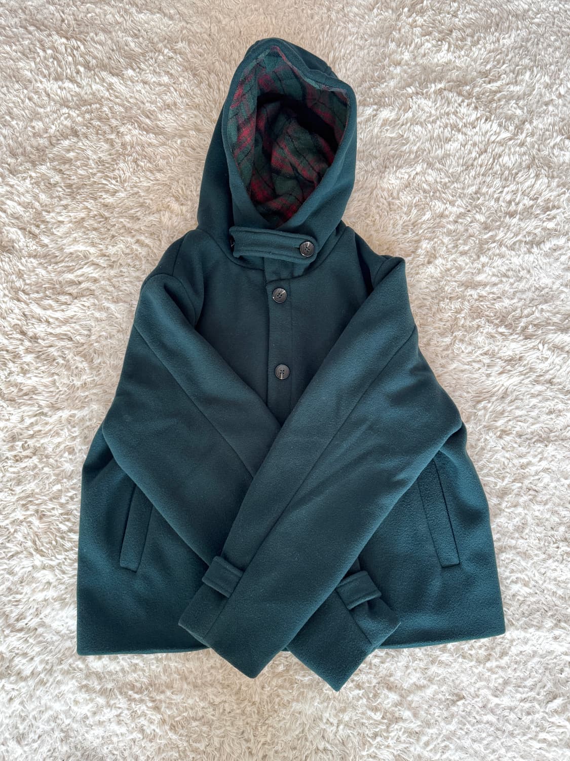 L Vintage 다크그린 하프 코드 상품이미지2