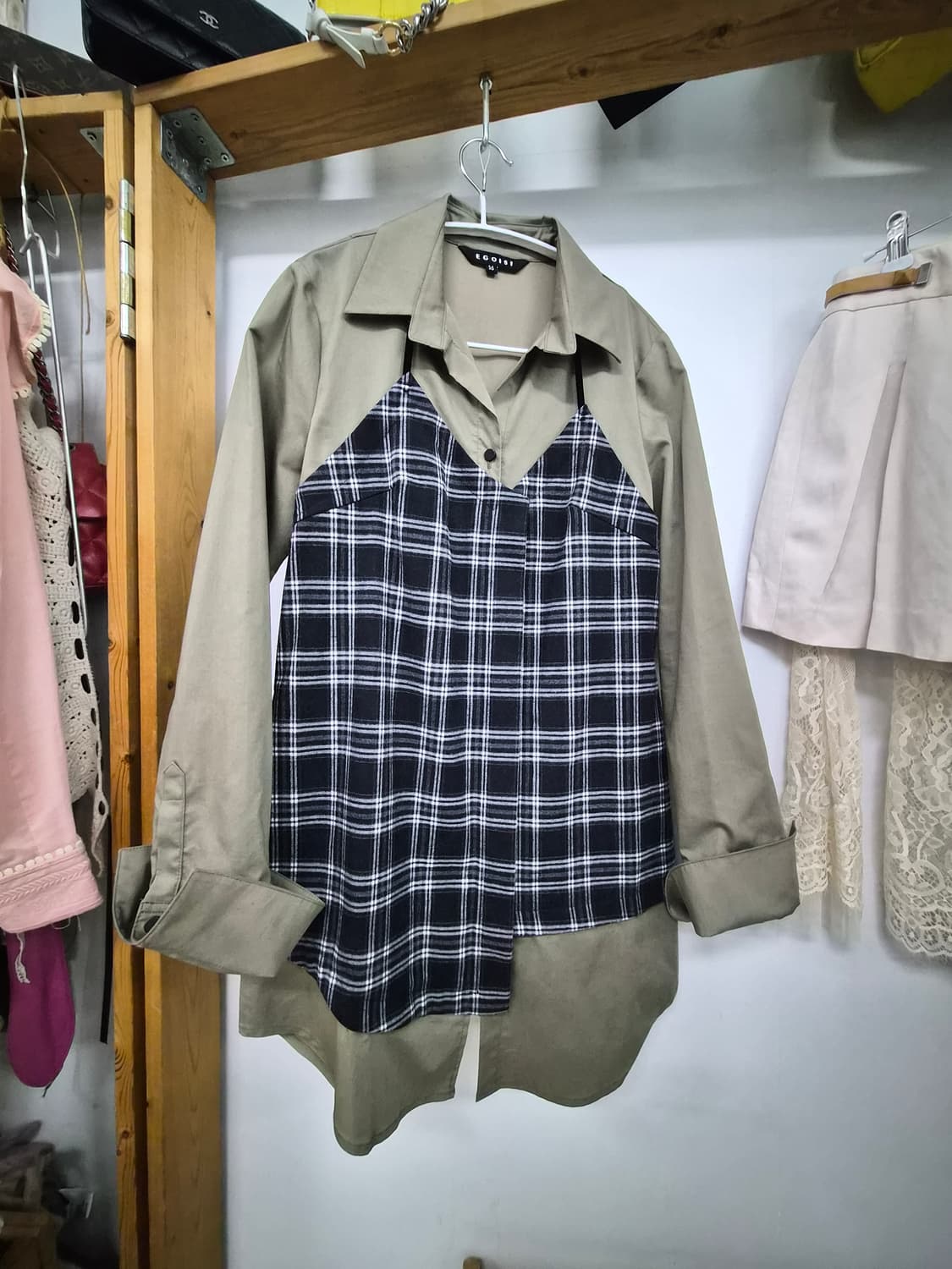 에고이스트 뷔스티에 스판셔츠 상품이미지1