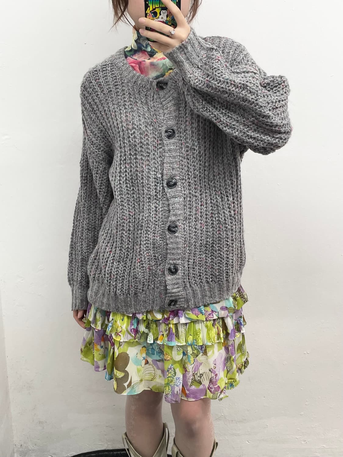 솜사탕 코지 아방 가디건🩶 상품이미지3