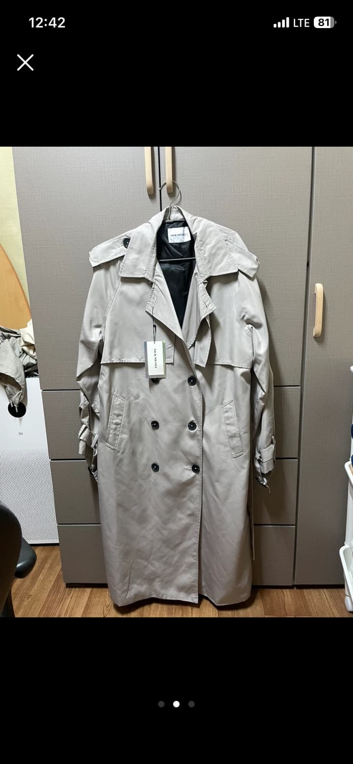 닉앤니콜 트렌치코트 상품이미지2