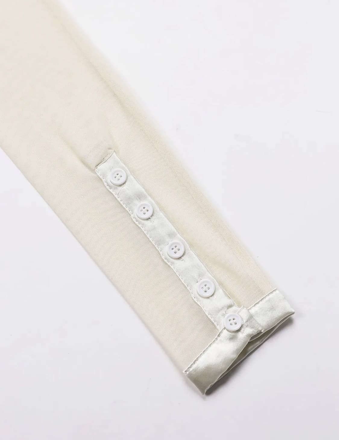 배드블러드) 브리즈 버튼 시스루 후드 가디건 상품이미지9