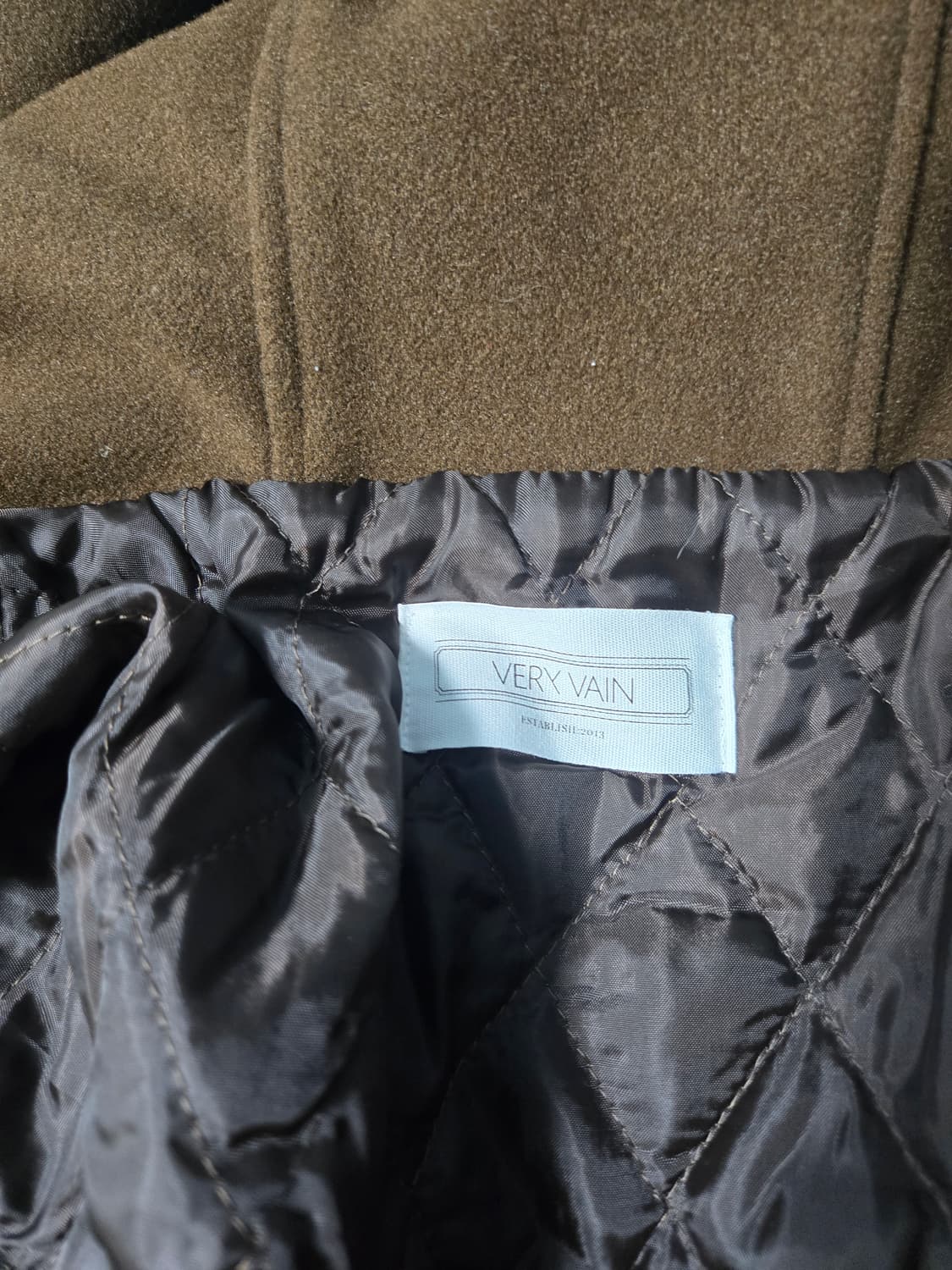 베리베인 Hooded Half Coat Brown 상품이미지4