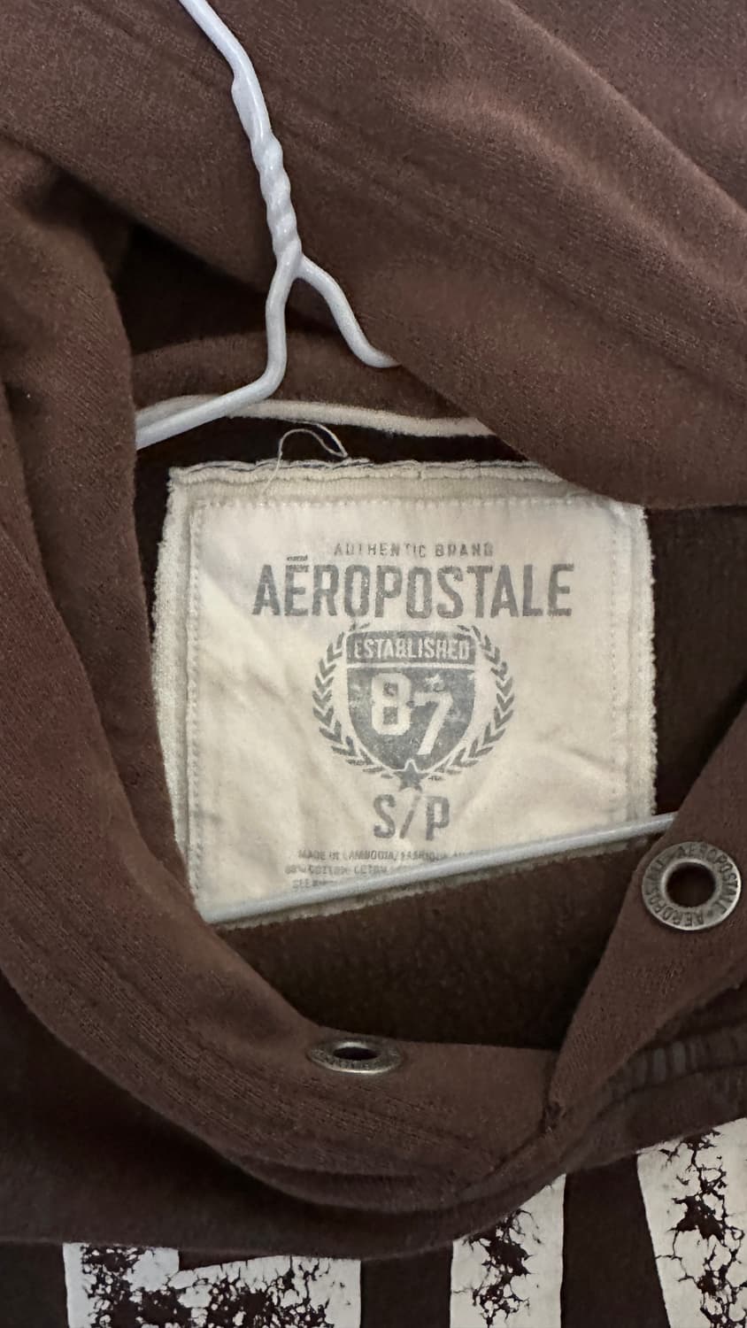 빈티지 브라운 후드티 상품이미지2