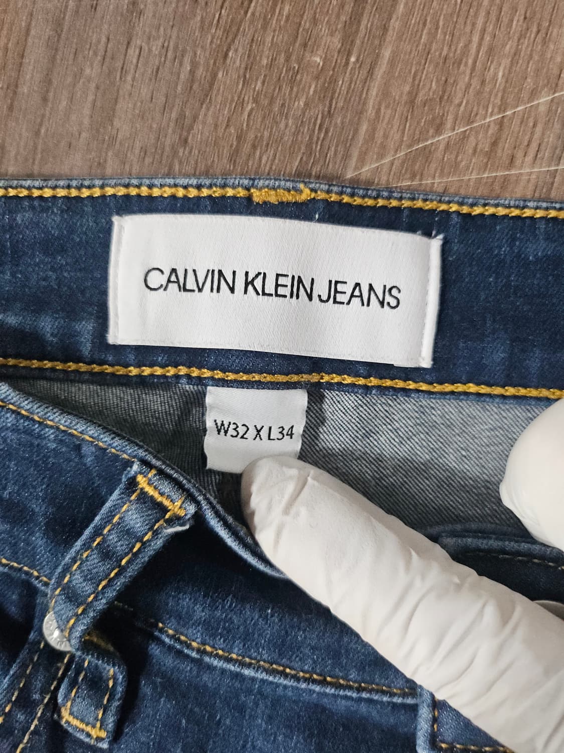 캘빈클라인 진청 데님 팬츠W32L34 상품이미지5