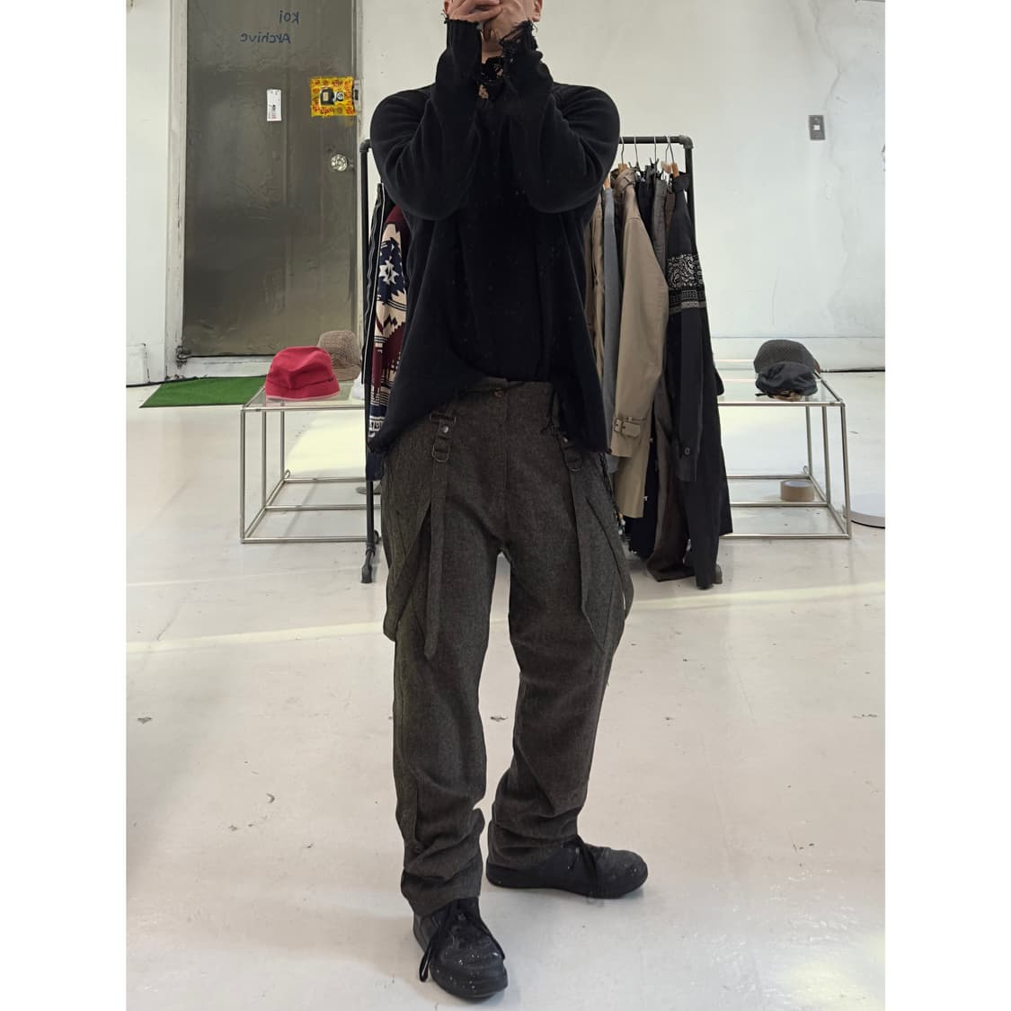 PPFM 서스펜더 디테일 팬츠 상품이미지2