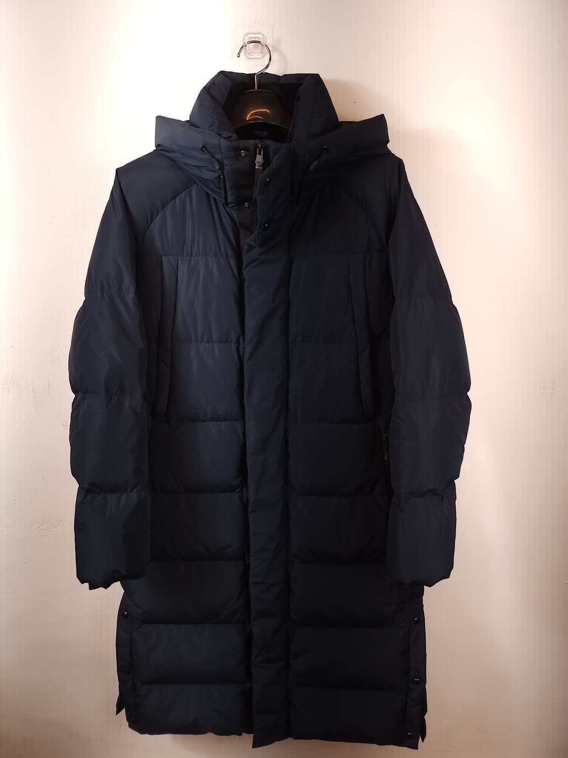 탑텐 폴라리스 롱다운후드패딩 네이비 100 L 상품이미지2