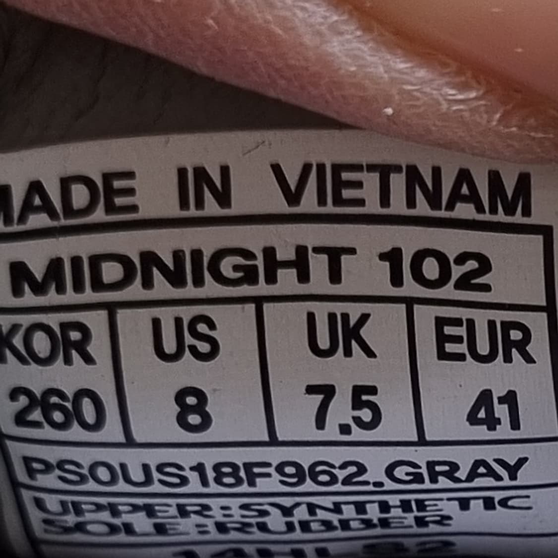 프로스펙스 남성가죽스니커즈 260 상품이미지6