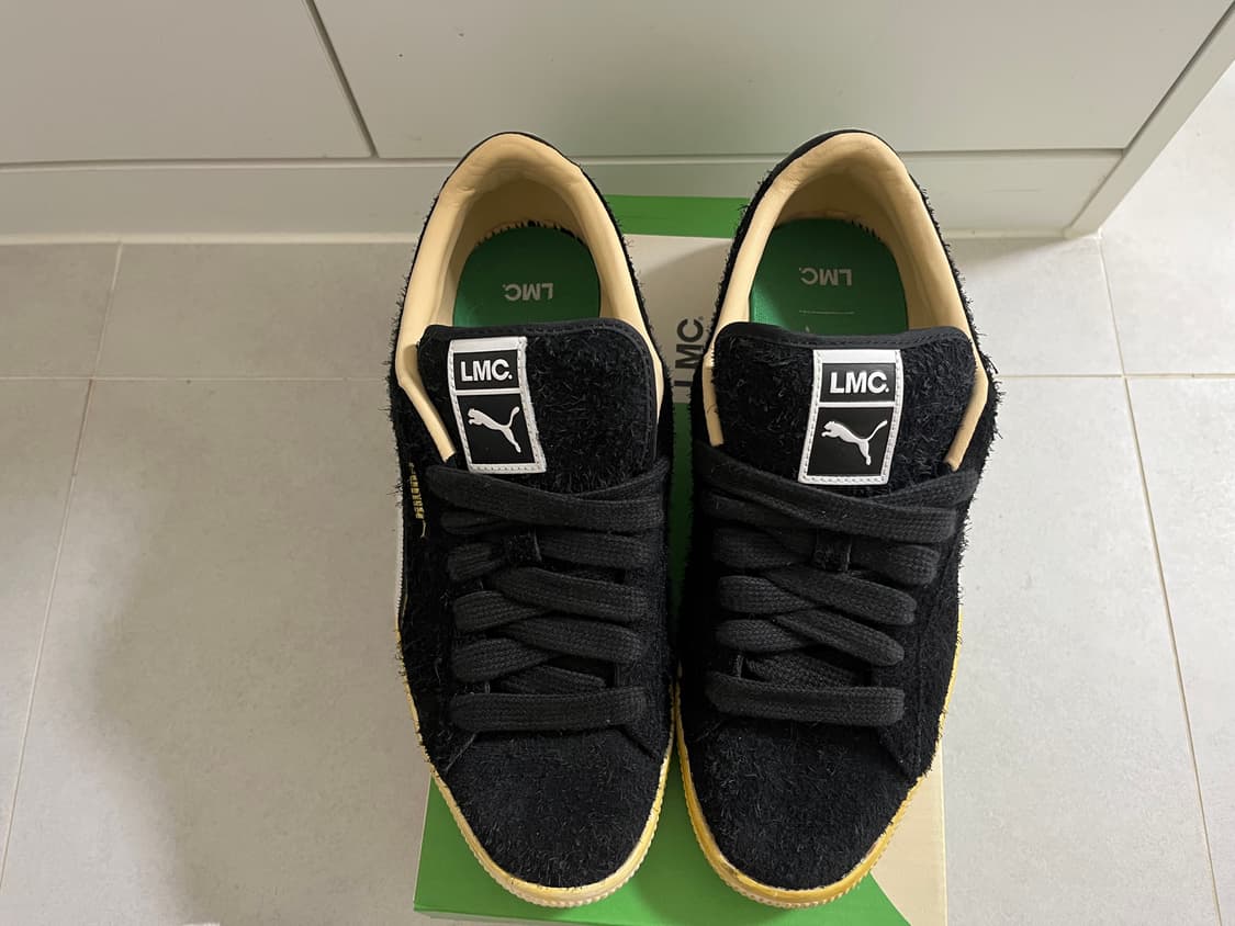 푸마 x LMC 스웨이드 빈티지 블랙 280 상품이미지2
