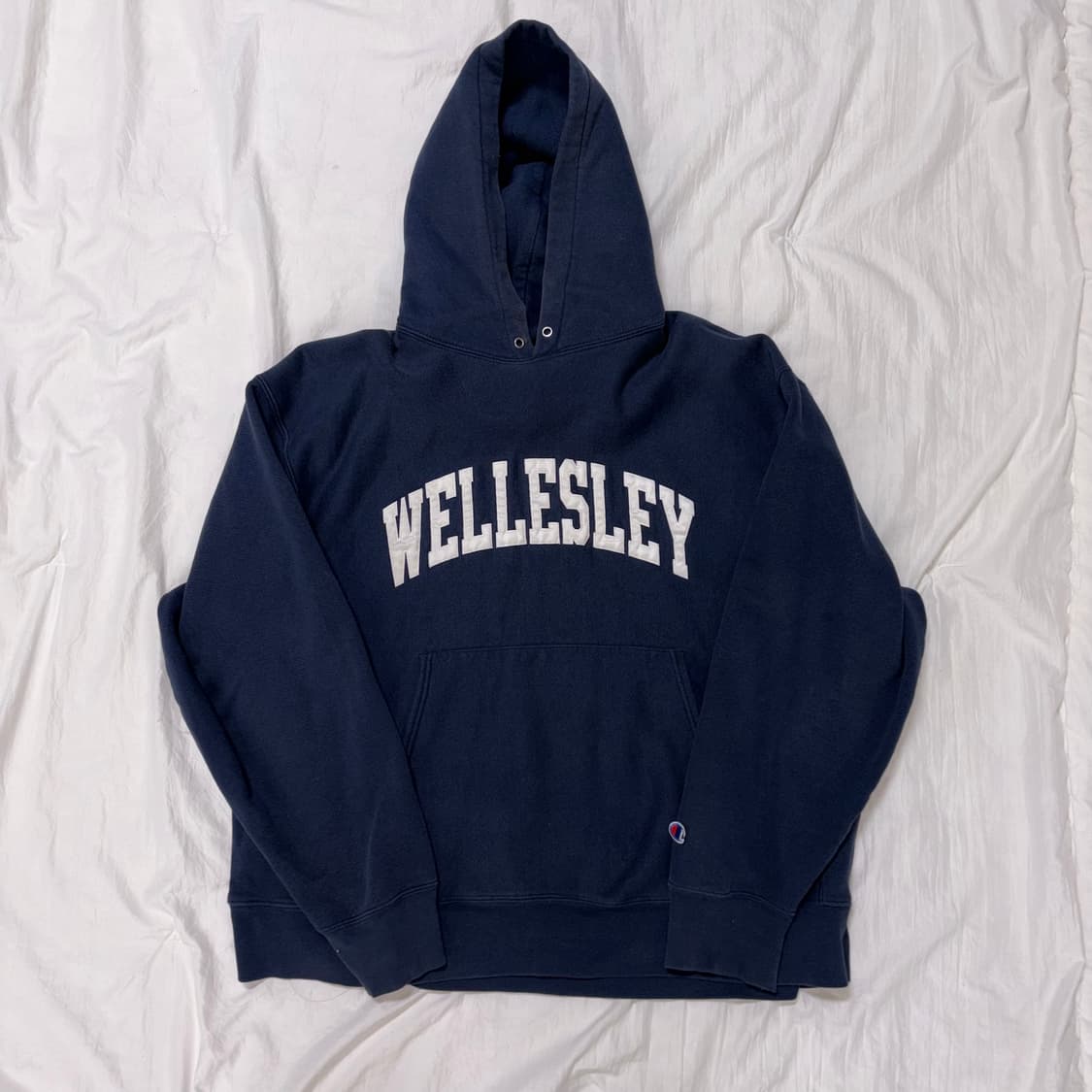 Champion pale navy hoodie 상품이미지1