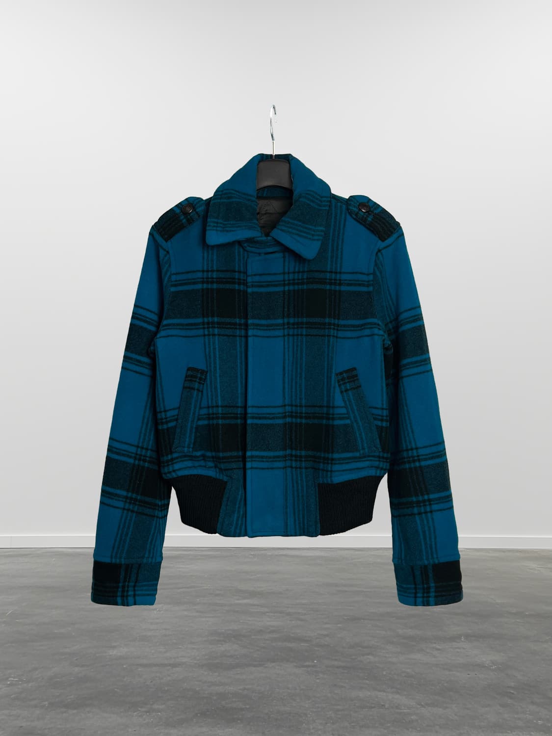 MOUSSY 체크 집업 자켓  상품이미지1