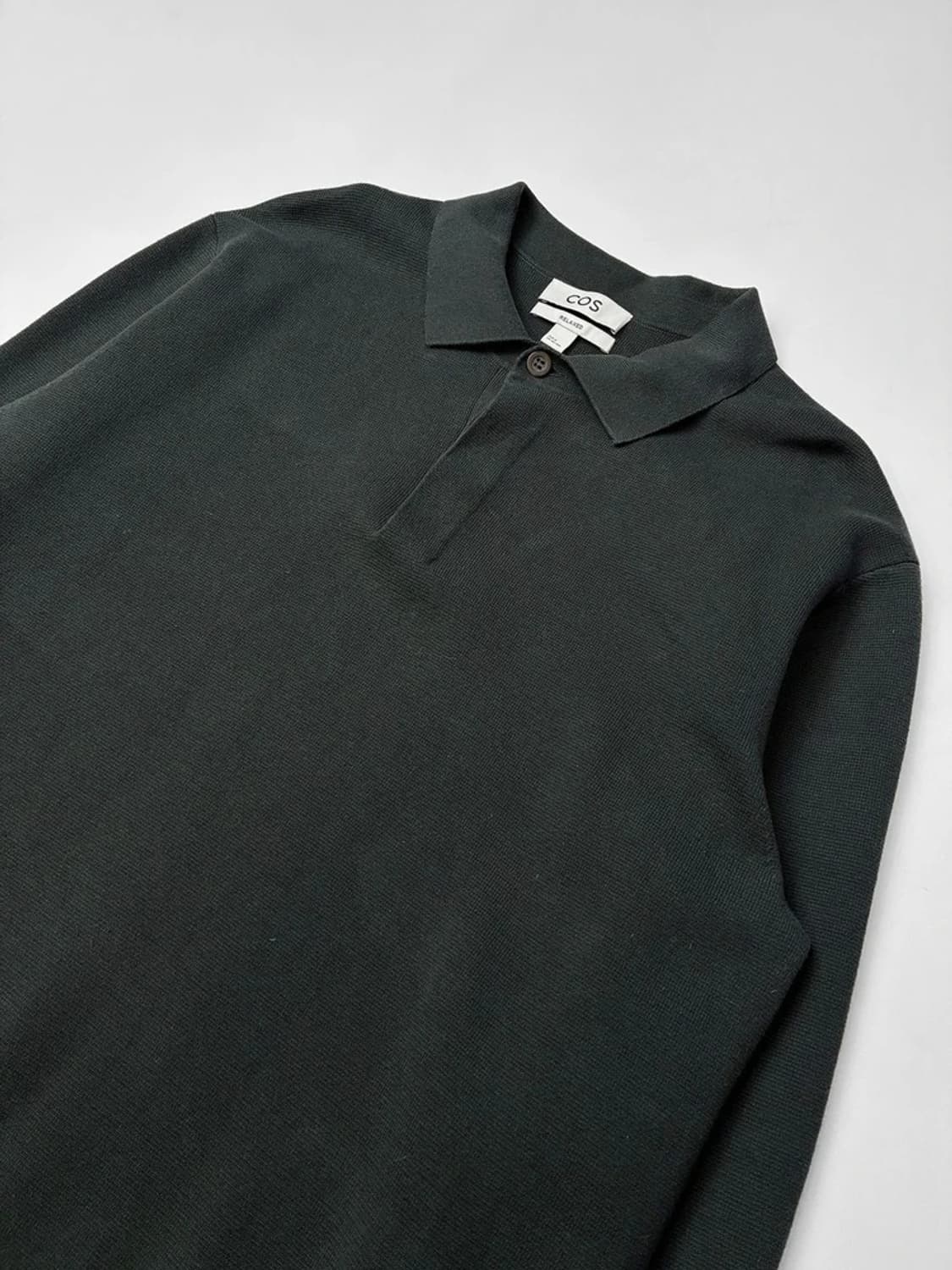 코스 COS 미니멀 니트 폴로 롱 슬리브 PN5196 상품이미지3