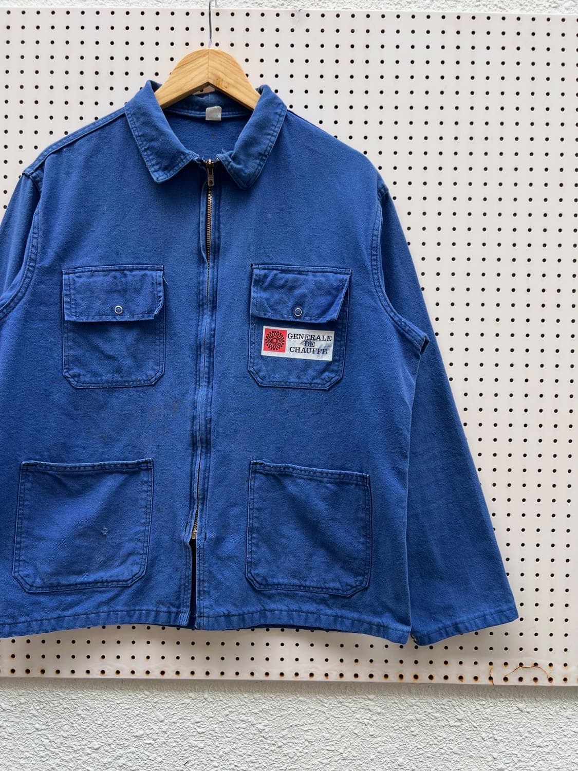 OLD VINTAGE WASHING BLUE 빈티지프렌치워크자켓 상품이미지3