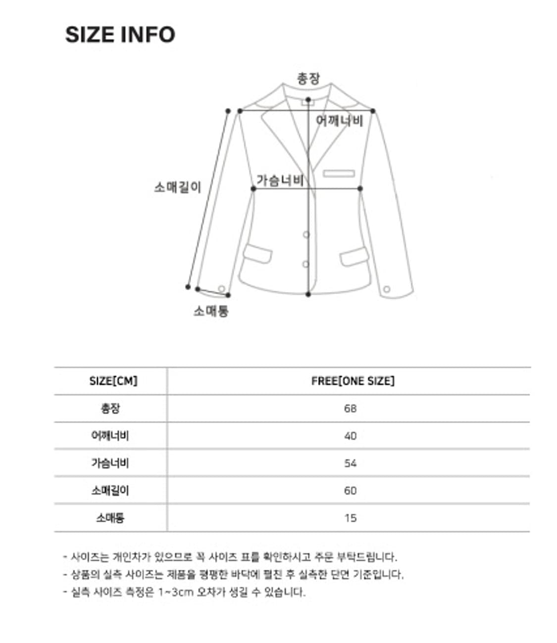 known better 노운베러 숏자켓 다크네이비 상품이미지7
