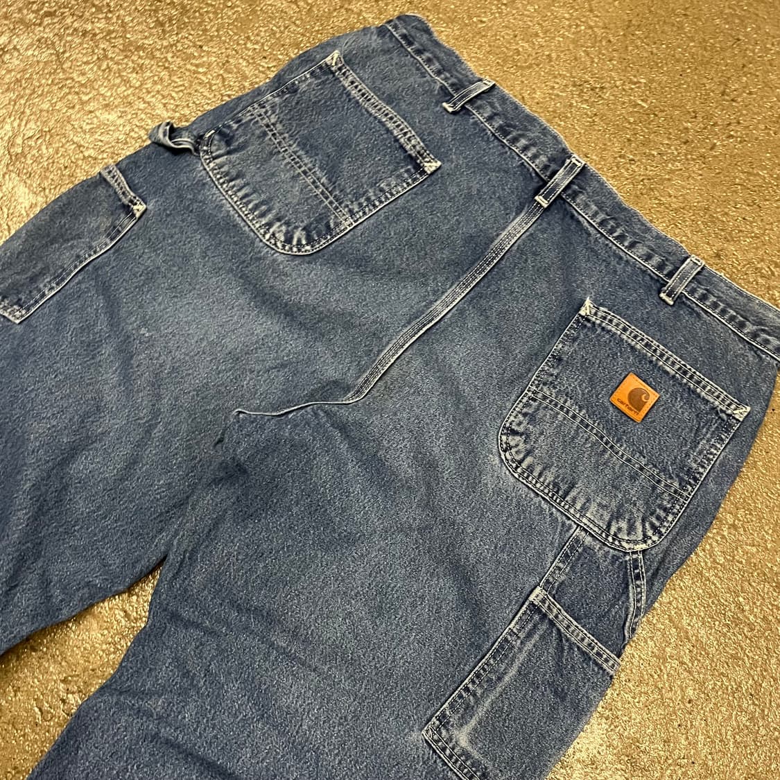 Carhartt 데님 카펜터 팬츠 (39“) 상품이미지5