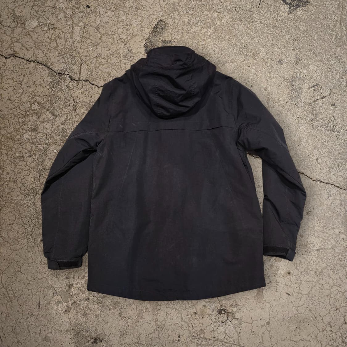 Eddie Bauer 후디 블랙 쉘 자켓 상품이미지10