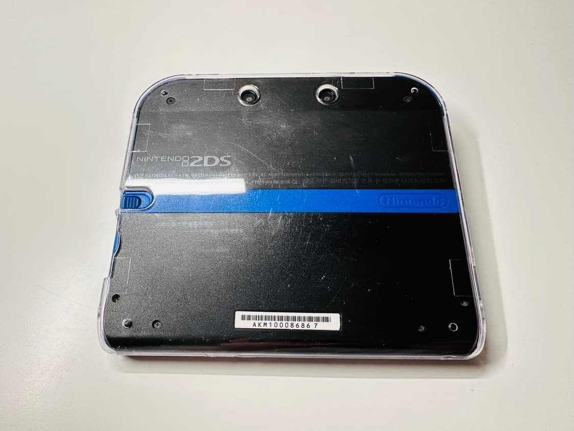 닌텐도 2DS 식빵 블랙 국내 정발판 64GB 완료 판매 (3DS) 상품이미지4