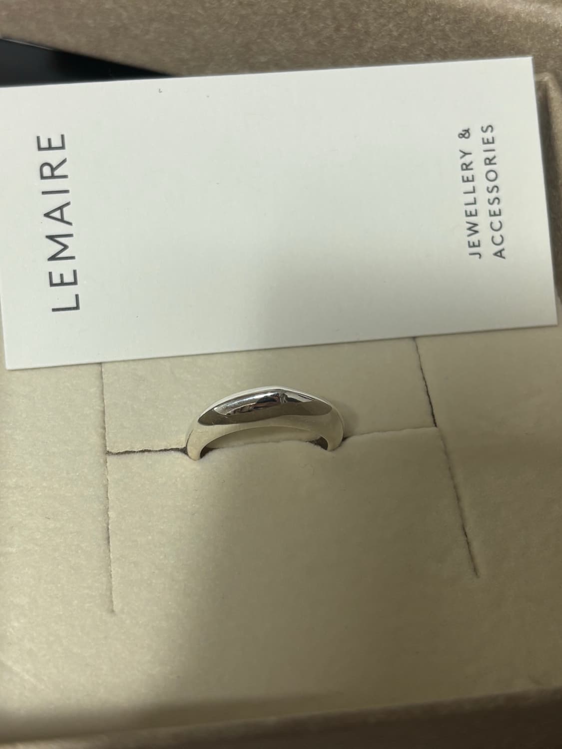 르메르 실버반지 드롭링 54호 (정품) 상품이미지3