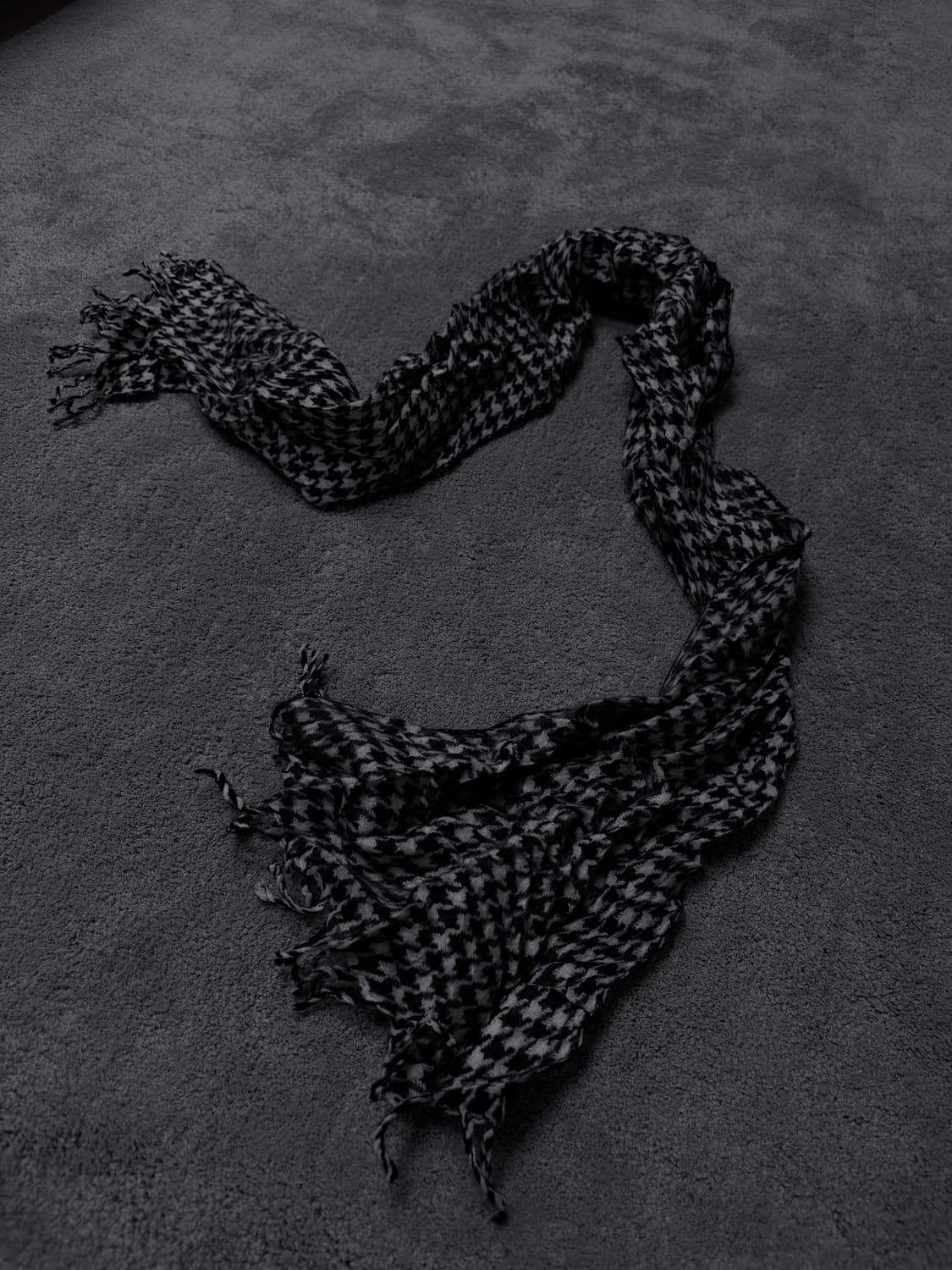 Vintage V-kei,punk mood flannel muffler 상품이미지2