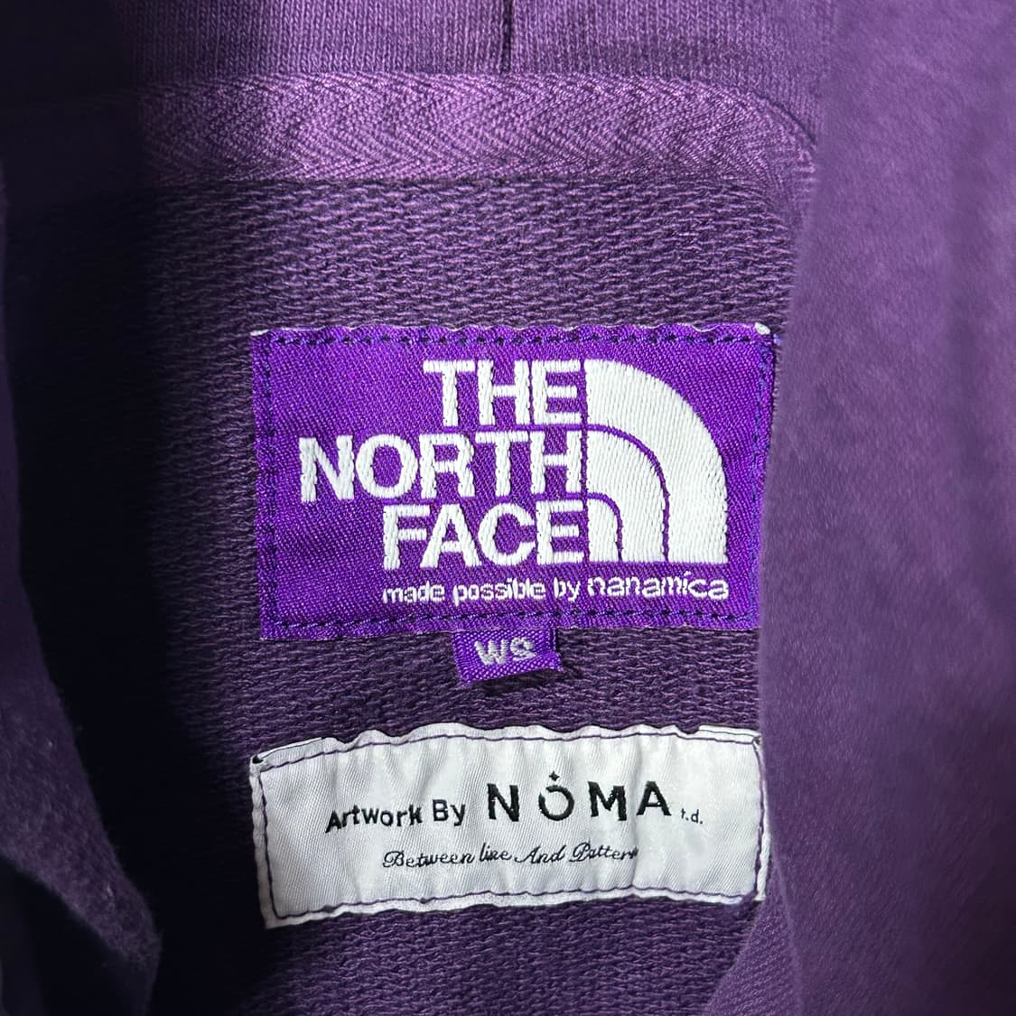 [North Face] 노스페이스 퍼플라벨 10oz 마운틴 프린팅 후드 상품이미지4