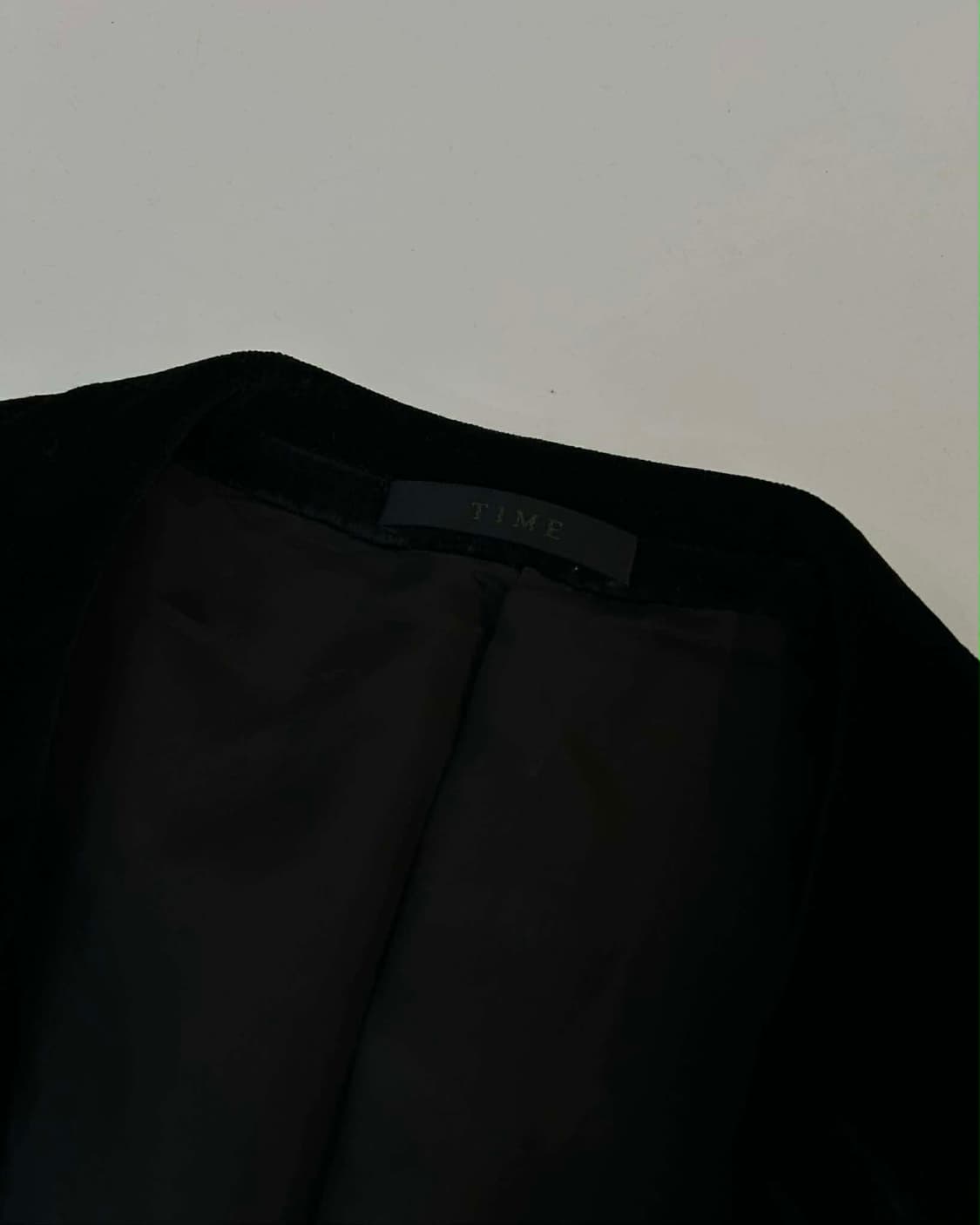 [110] 타임 한섬 벨벳 블랙 남성 1B 블레이져 자켓 상품이미지4