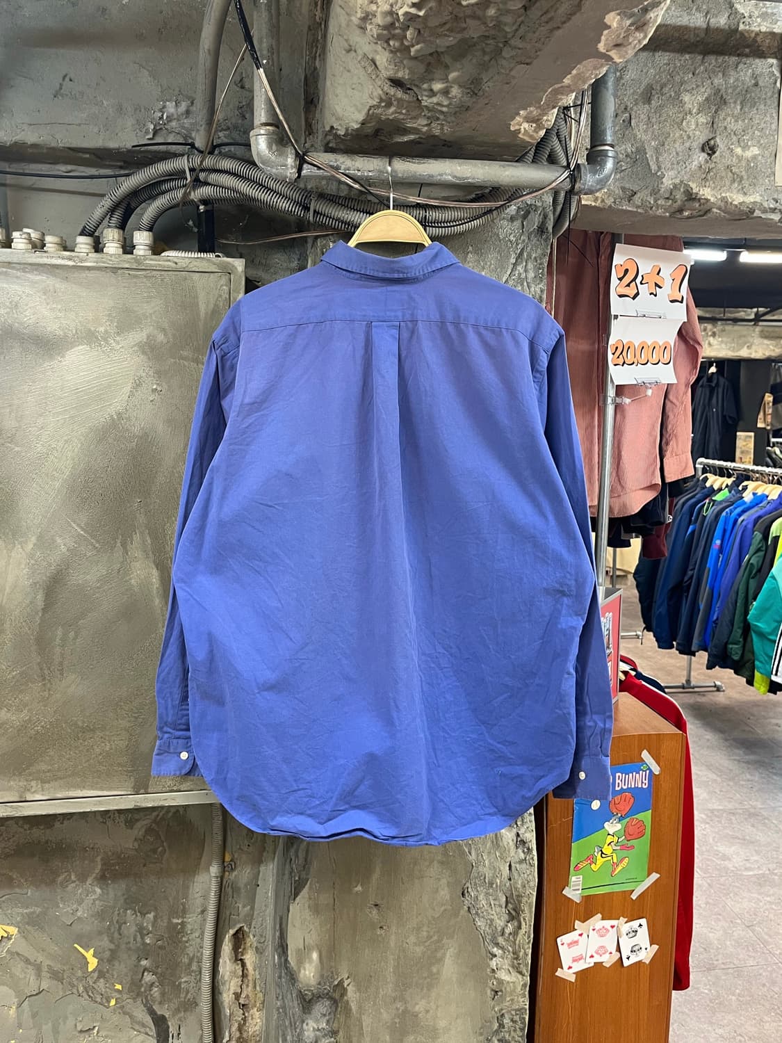 폴로 랄프로렌 셔츠 라이트퍼플 XL #csz3083 상품이미지2