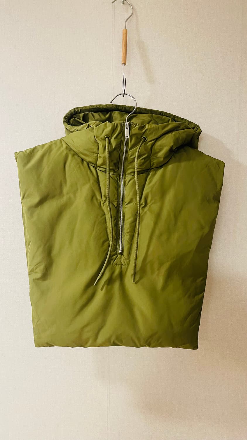 새상품) 코스 후디드 패딩 다운 베스트 바라클라바 상품이미지1