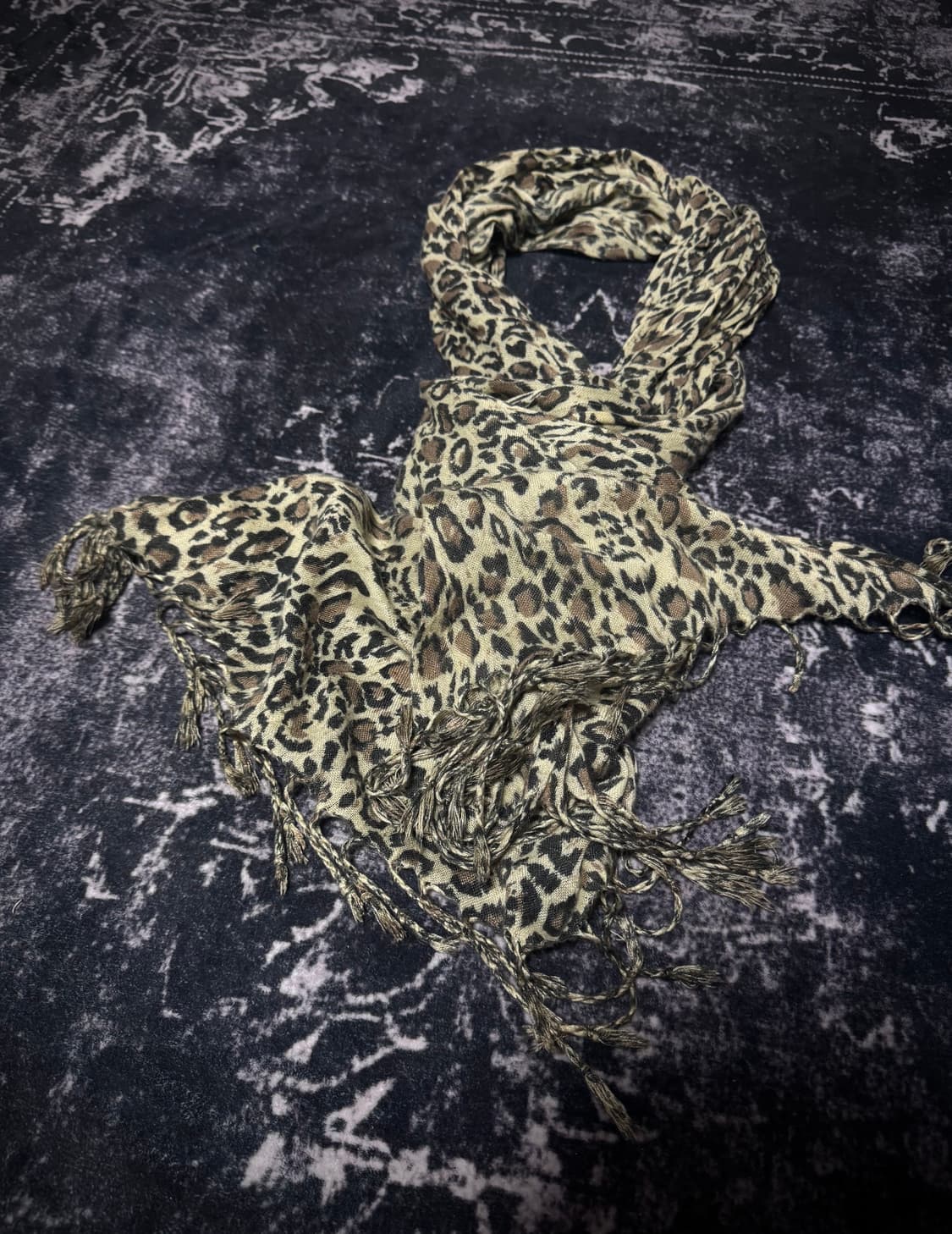 Leopard Long muffler 상품이미지1