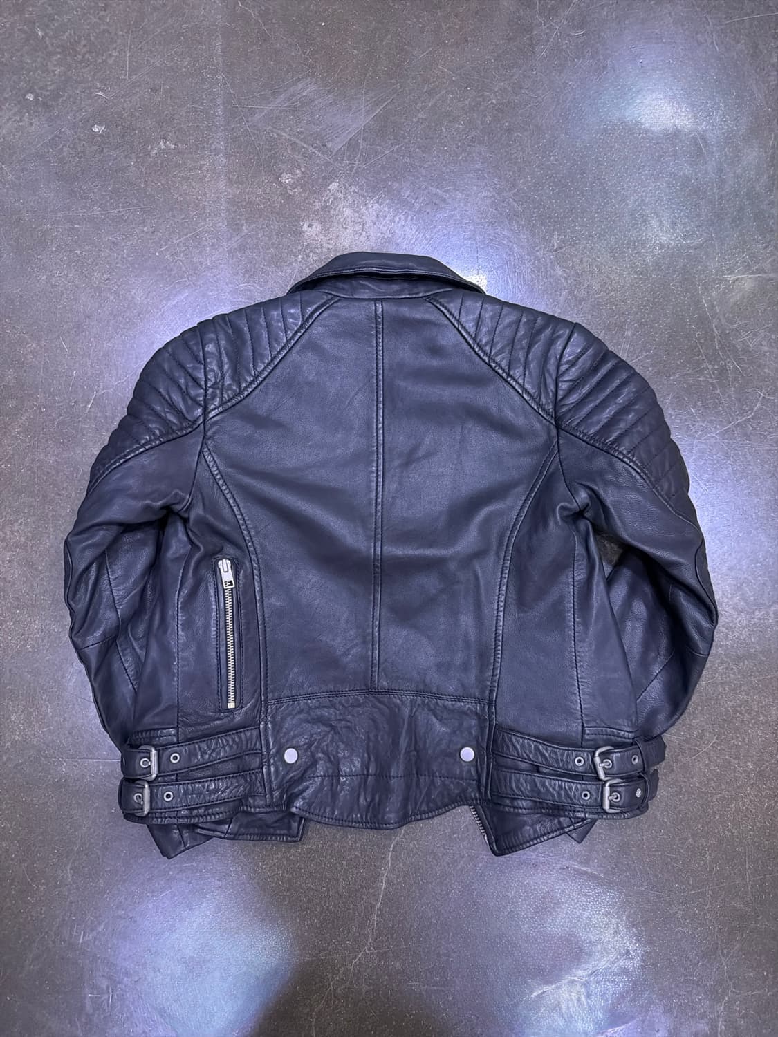 올세인츠 파핀 소가죽 바이커 라이더자켓 32 상품이미지2