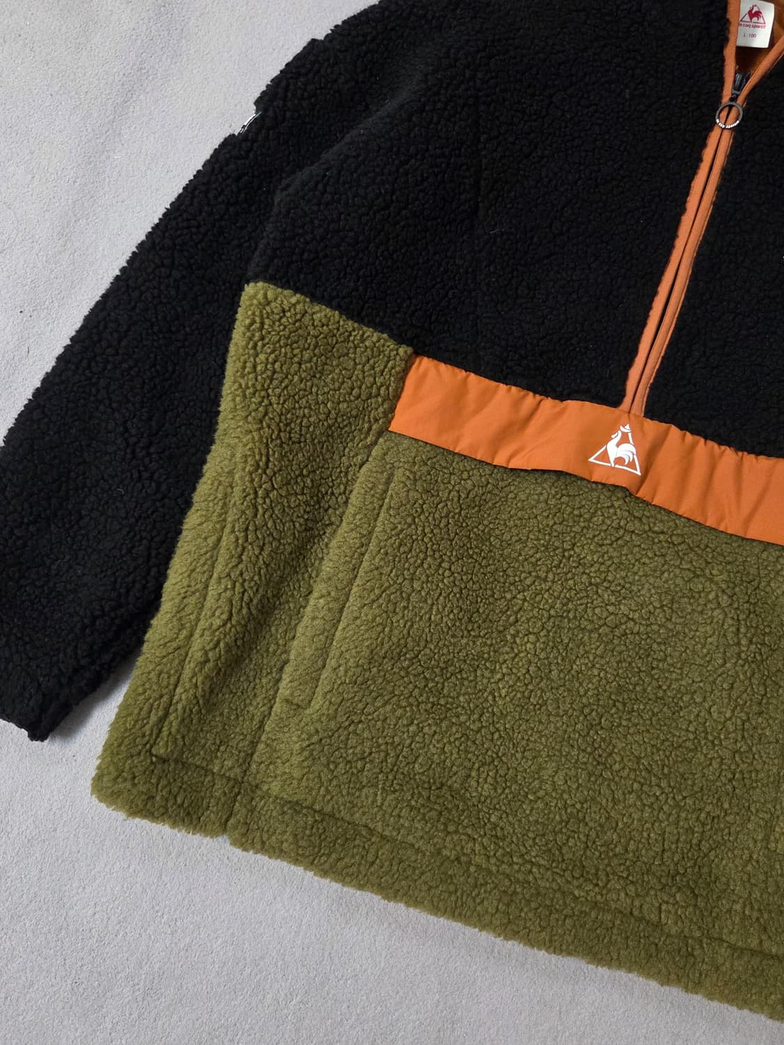 (100) 르꼬끄 양털 아노락후리스 남 상품이미지3