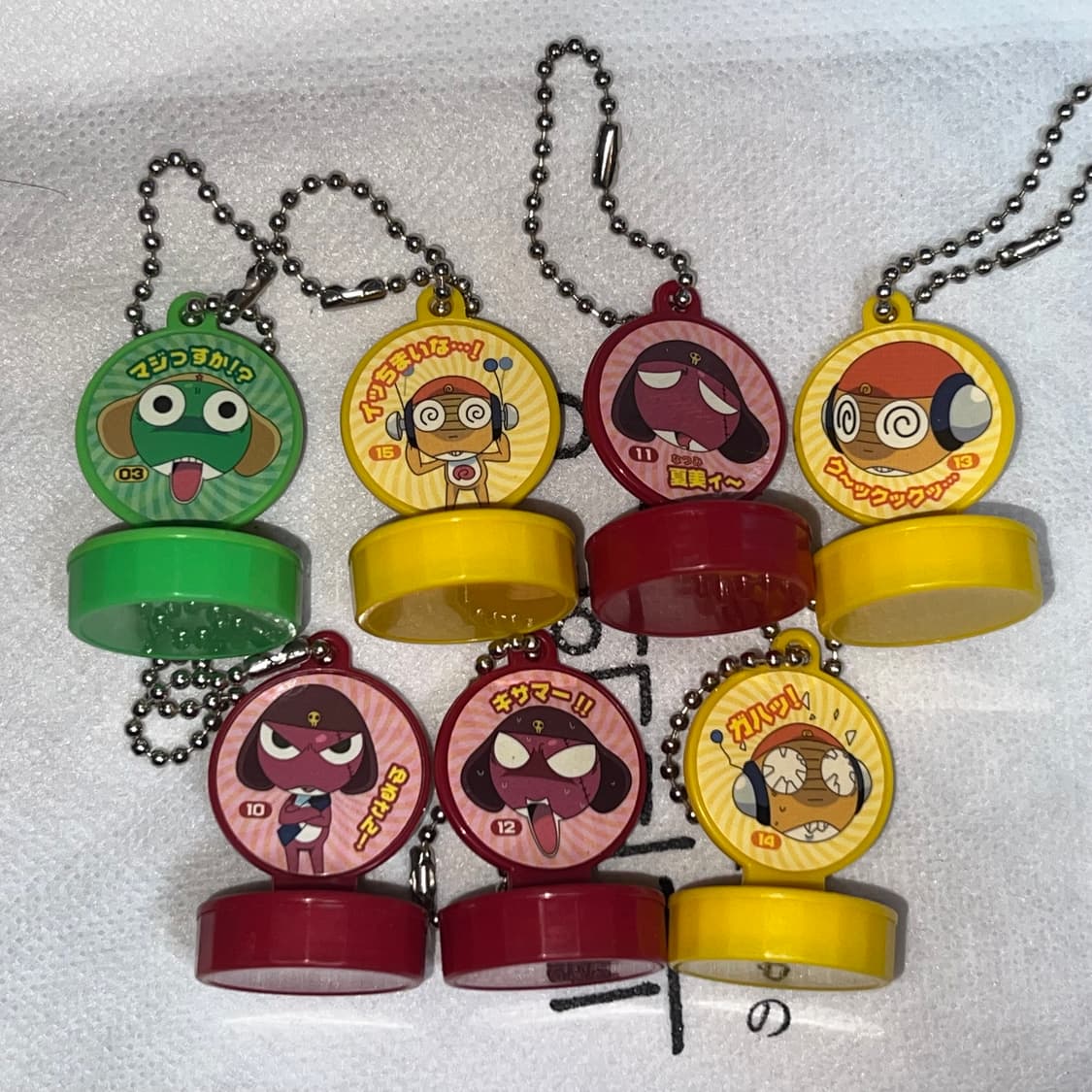 [고전] 케로로 중사 도장 키링 상품이미지1