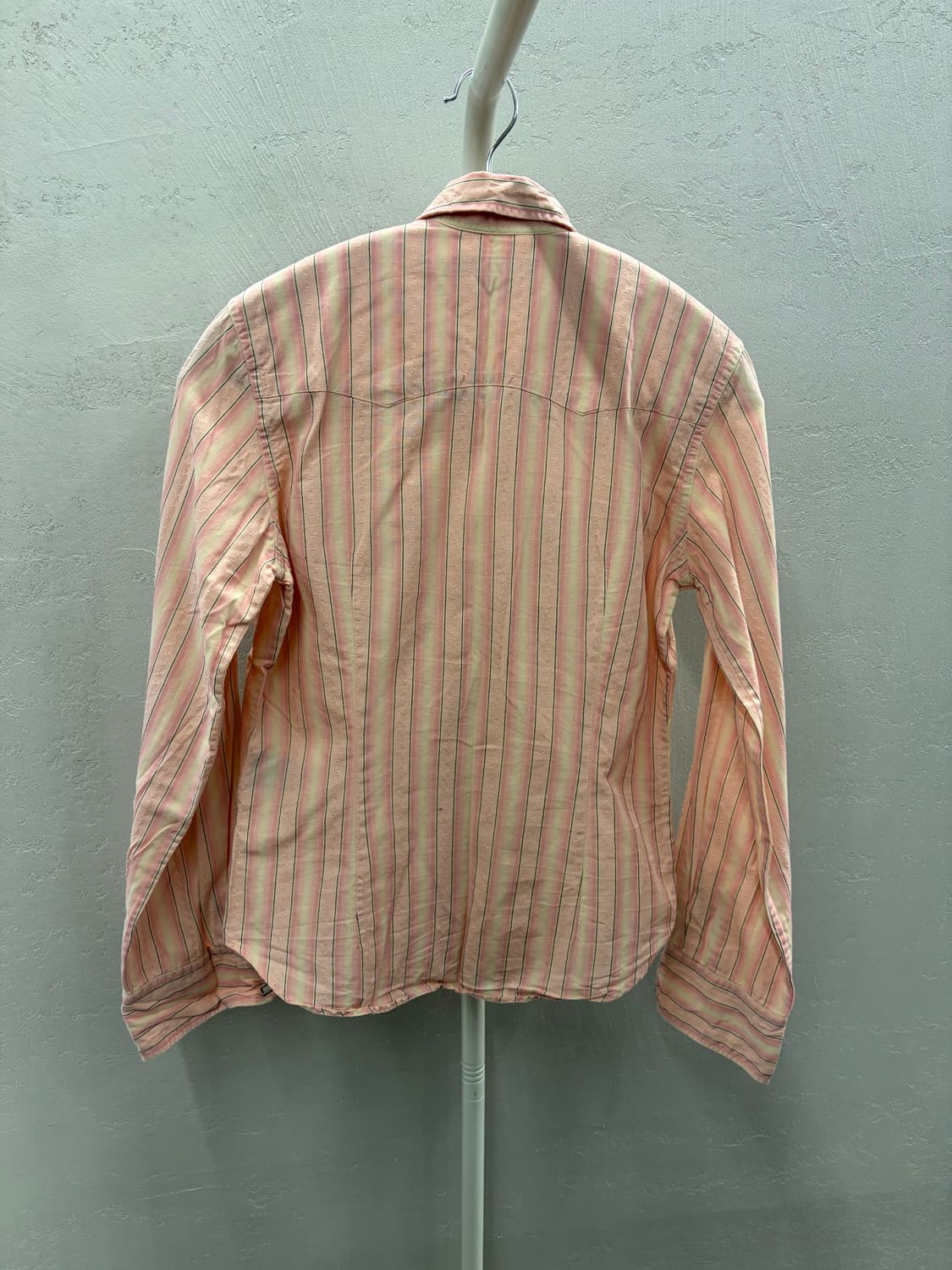폴로 랄프로렌 핑크 스트라이프 셔츠 95 상품이미지5
