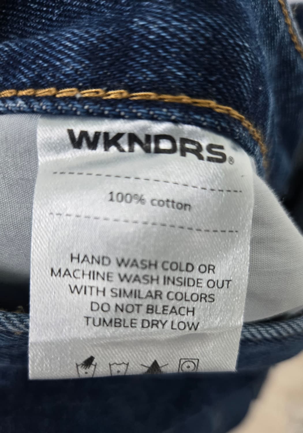 위켄더스 x켈로그 콜라보 데님팬츠 상품이미지7