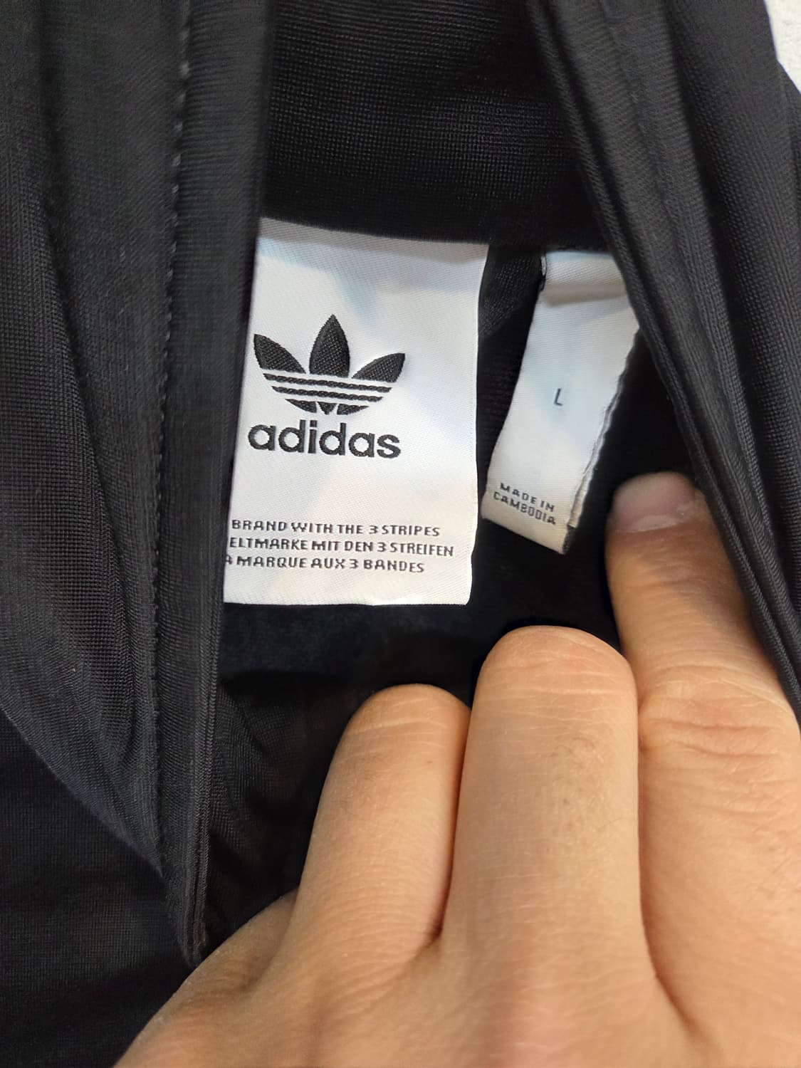 아디다스 신형 파이어버드 트랙탑 져지 검흰 L 상품이미지3