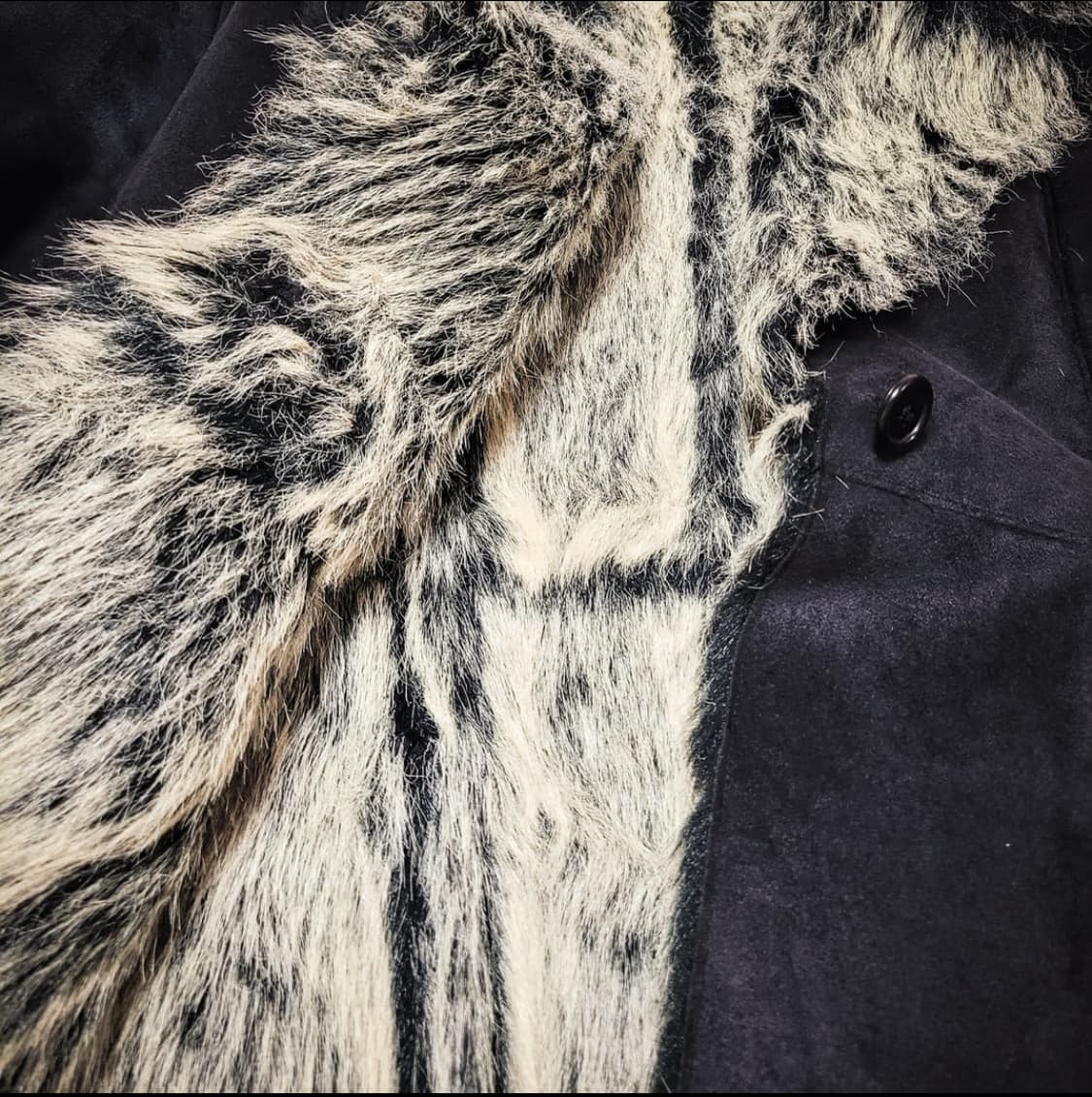 빈티지 퍼 스웨이드 무스탕 상품이미지4