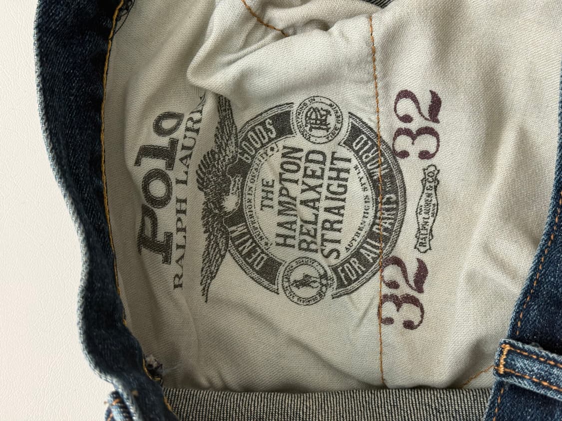 폴로 햄튼 릴렉스 스트레이트핏  32x32 상품이미지5