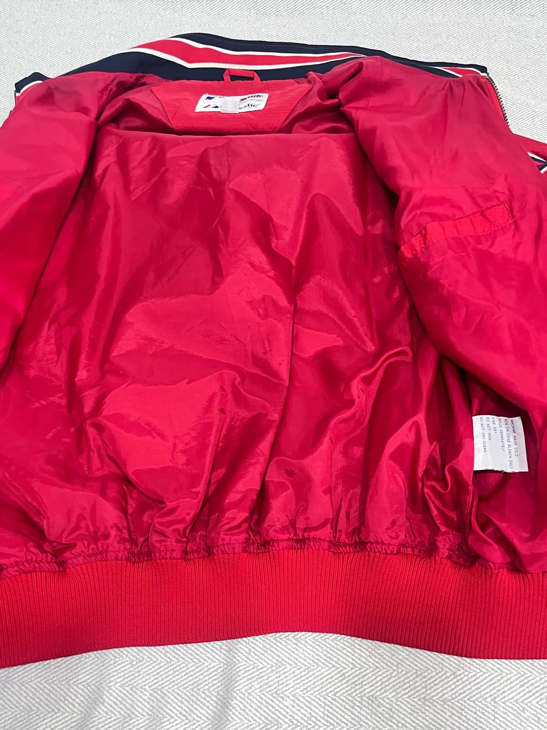 마제스틱 LA 에인절스 바람막이 웜업 야구 점퍼 XL 상품이미지8