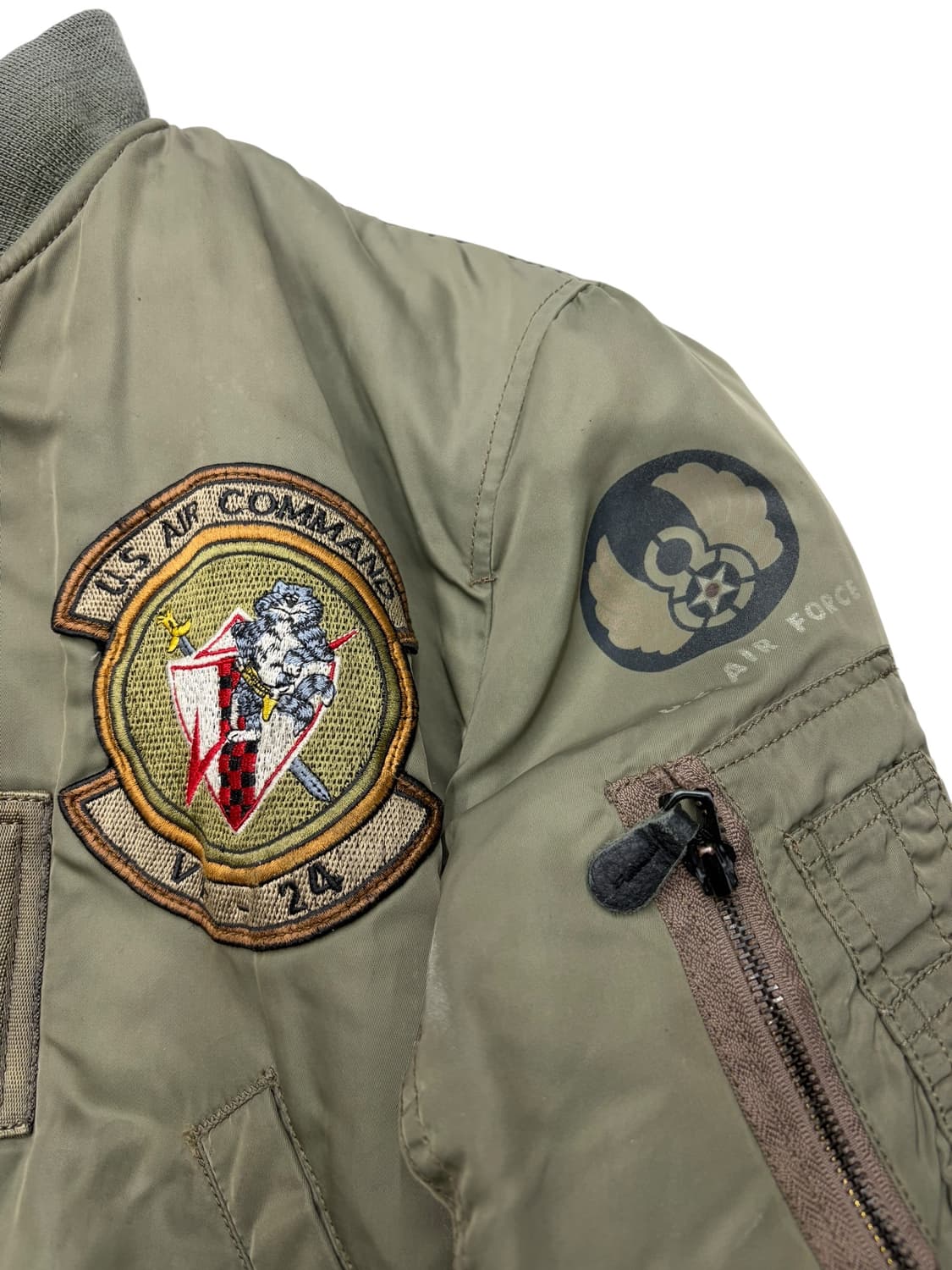 U.S. Air Force MA-1 패치 커스텀 플라이트 자켓 상품이미지4