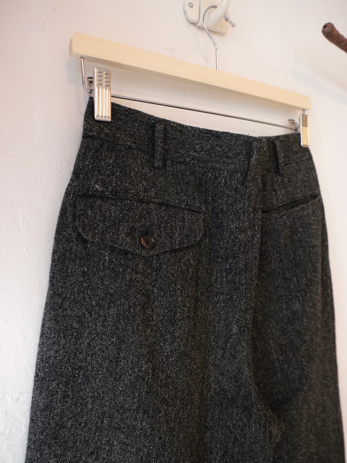 꼼데가르송 다나카 옴므 울 팬츠 상품이미지5