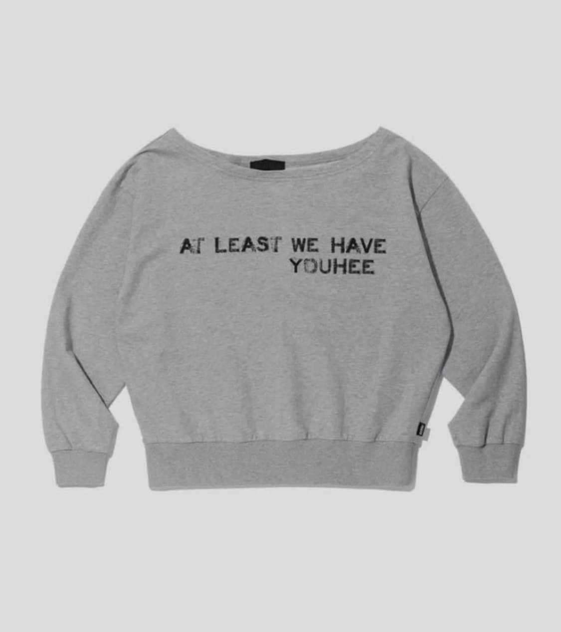 유희 오프숄더 맨투맨 상품이미지2