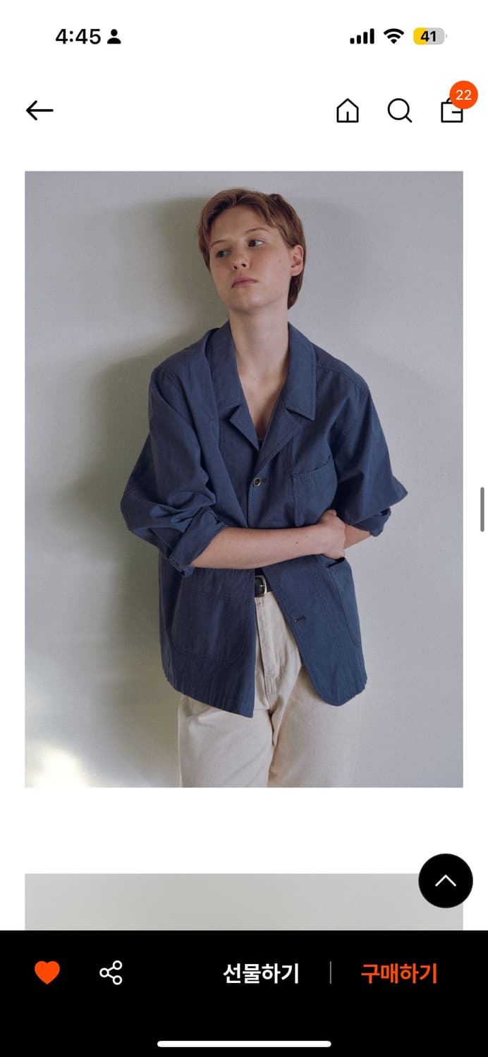 낫띵리튼 워크 자켓 상품이미지5